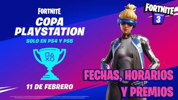 Copa PlayStation de Fortnite febrero 2022 en PS4 y PS5: fecha, horarios y cómo participar