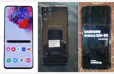 Imágenes y características que conocemos de los Samsung Galaxy S20