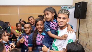 Luis Díaz y el Ministerio del Deporte abren escuelas deportivas en La Guajira.
