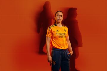 El naranja, protagonista de la segunda equipación del Real Madrid