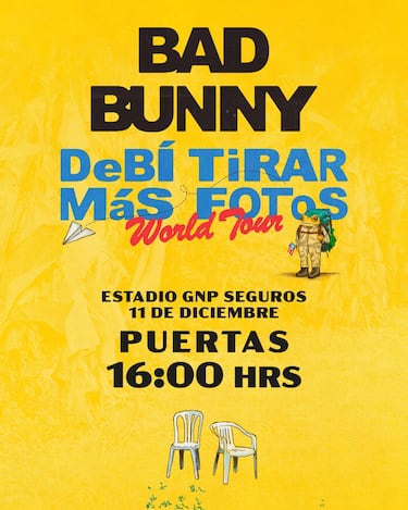 ¿A qué hora inicia el acceso al concierto de Bad Bunny en el Estadio GNP Seguros? | 11 de diciembre 2025