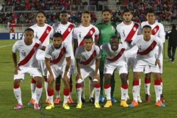 La formación de Perú.