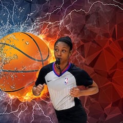 Danielle Scott becomes 6th woman to referee full-time in the NBA