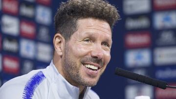 31 /08/18 RUEDA DE PRENSA DE SIMEONE ENTRENADOR DEL ATLETICO DE MADRID