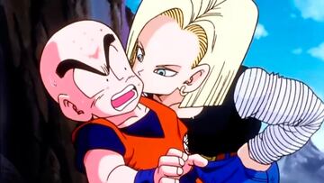 Dragon Ball Z Krillin Androide 18