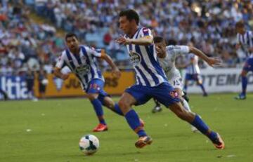 Trofeo Teresa Herrera. Deportivo de la Coruña - Real Madrid. Borja Bastón.