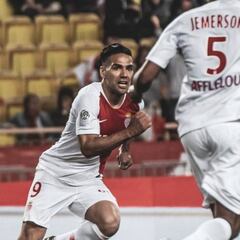 El gol de Falcao que aleja al Mónaco del descenso