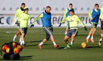 El Real Madrid entrena para su visita al Granada en la próxima fecha