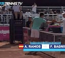 Albert Ramos vence a Bagnis y se mete en semifinales