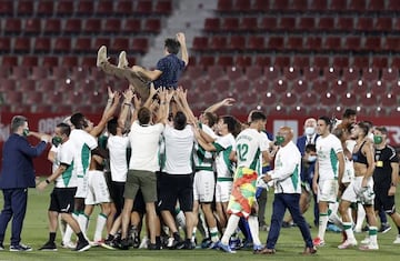 El Elche ascendió en Montilivi el 23 de agosto de 2020.