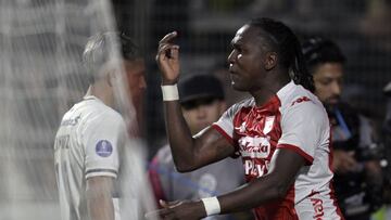 Hugo Rodallega, jugador de Santa Fe