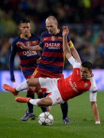 Así fue el regreso de Alexis Sánchez a Barcelona