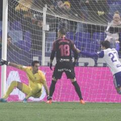 El Zaragoza gana al Sporting con autoridad y ya es tercero