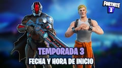 Fortnite Temporada 3: fecha y hora de inicio; todos los detalles