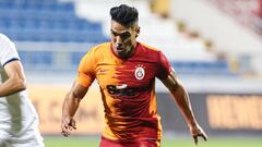 Falcao Garc&iacute;a durante un partido con Galatasaray.