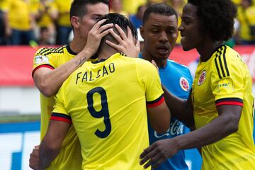 Grito de gol: Falcao y la celebración frente a Brasil