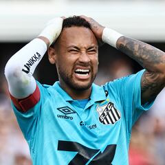 Neymar, roja y adiós