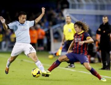 Celta de vigo-Barcelona. Charles y Puyol.