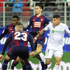 Resumen y goles del Eibar vs. Getafe de la Liga Santander