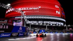 Resumen Clasificación GP Las Vegas F1: resultados, clasificación, puestos de Alonso y Sainz y pole position