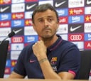 Luis Enrique: "Espero que la senyera nos dé fuerzas"