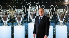 Florentino Pérez recibió el Premio 'Golden Foot Prestige Award' en Mónaco.