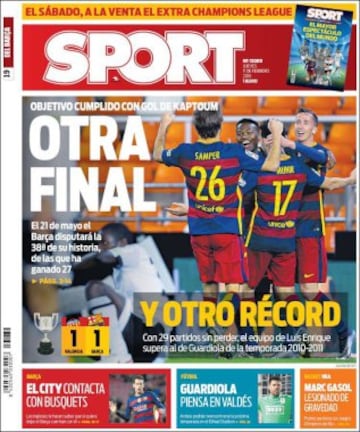 Portadas de la prensa mundial