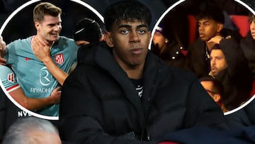 Parece de película: una cámara capta lo que dijo Lamine Yamal justo antes del gol de Sorloth