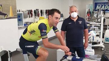 Nibali, "por el buen camino" para empezar la temporada