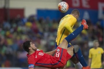 Las mejores imágenes del debut de Chile en el Sudamericano