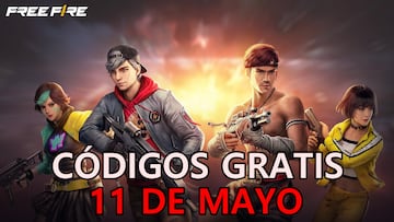 Free Fire | C車digos de hoy domingo 11 de mayo 2025: recompensas gratis
