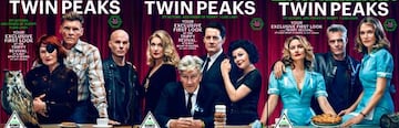 Los protagonistas de Twin Peaks posan casi tres décadas después.
