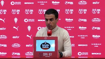 17-12-25. BORJA JIMÉNEZ, EN LA RUEDA DE PRENSA TRAS EL PARTIDO DE COPA ANTE EL VALENCIA.