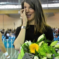 Ruth Beitia recibe en Madrid un homenaje del atletismo mundial
