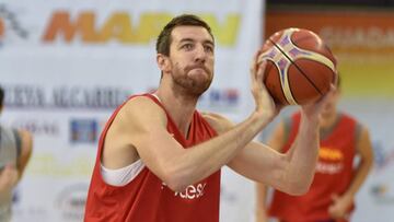 13/09/18 BALONCESTO SELECCION ESPA&Atilde;OLA ESPA&Atilde;A 
 ENTRENAMIENTO EN GUADALAJARA 
 FRAN VAZQUEZ 