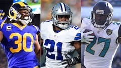 Los 10 corredores mejor pagados anualmente en la NFL