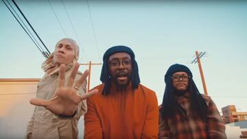 Black eyed peas en video de canción '4ever'