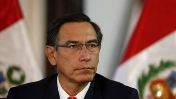 El presidente de Per&uacute;, Mart&iacute;n Vizcarra.