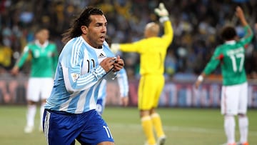 Maxi y Tévez, los amargos recuerdos del Tri en el Mundial