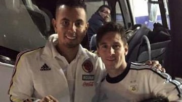 El día que Lionel Messi elogió el talento de Edwin Cardona