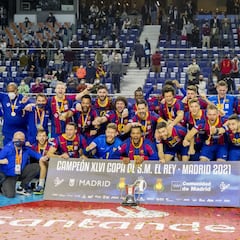 Entrerríos, Sorhaindo y Ariño, 8 copas seguidas de azulgrana