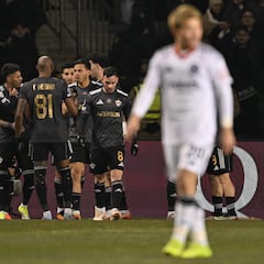 El Qarabag elimina al Eintracht con un gol en el último segundo
