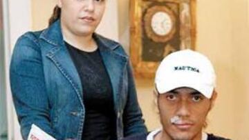 <b>CON SU HIJA Y SU MUJER. </b>Arango posó para AS con su mujer Laurys y su hija Jauryn's. El jugador venezolano también ha recibido el apoyo de sus padres y de sus suegros, que se desplazaron a Palma.
