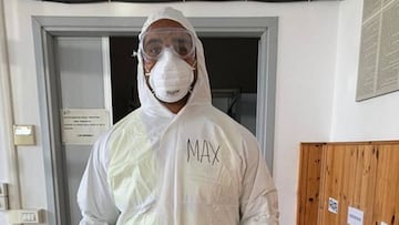 Maxime Mbanda est&aacute; como voluntario en la lucha contra el coronavirus en Italia. El italiano trabaja hasta 13 horas por d&iacute;a llevando personas infectadas a hospitales.