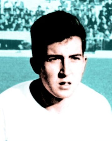 Montejano vistió la camiseta blanca entre 1954 y 1962. La rojiblanca llegó en la temporada 1962/63.
