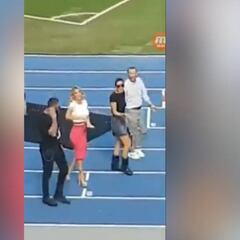 El cántico machista a una reportera italiana y su aplaudida reacción