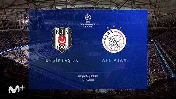 Resumen y goles del Besiktas vs. Ajax de la Champions League