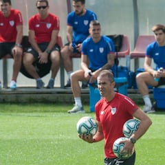 Garitano: "Nunca me siento favorito"
