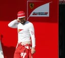 El Ferrari de Fernando Alonso se paró en los segundos libres