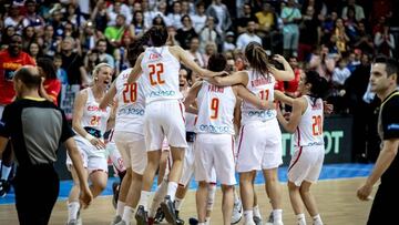 Resumen de la final España-Francia del Eurobasket femenino